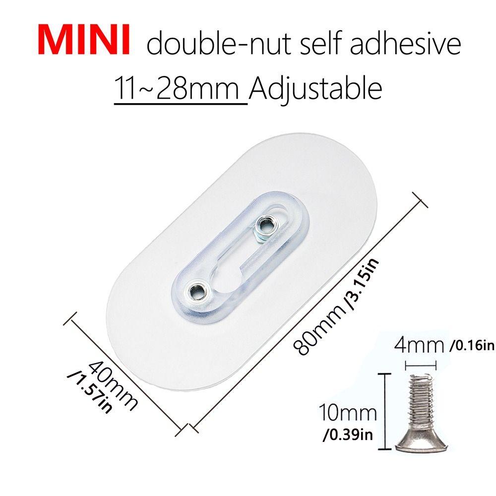 Wall Picture Hanger Strong Adhesive Poster Wall  Hook Adhesive Nails Screw Stickers Wall Hanger