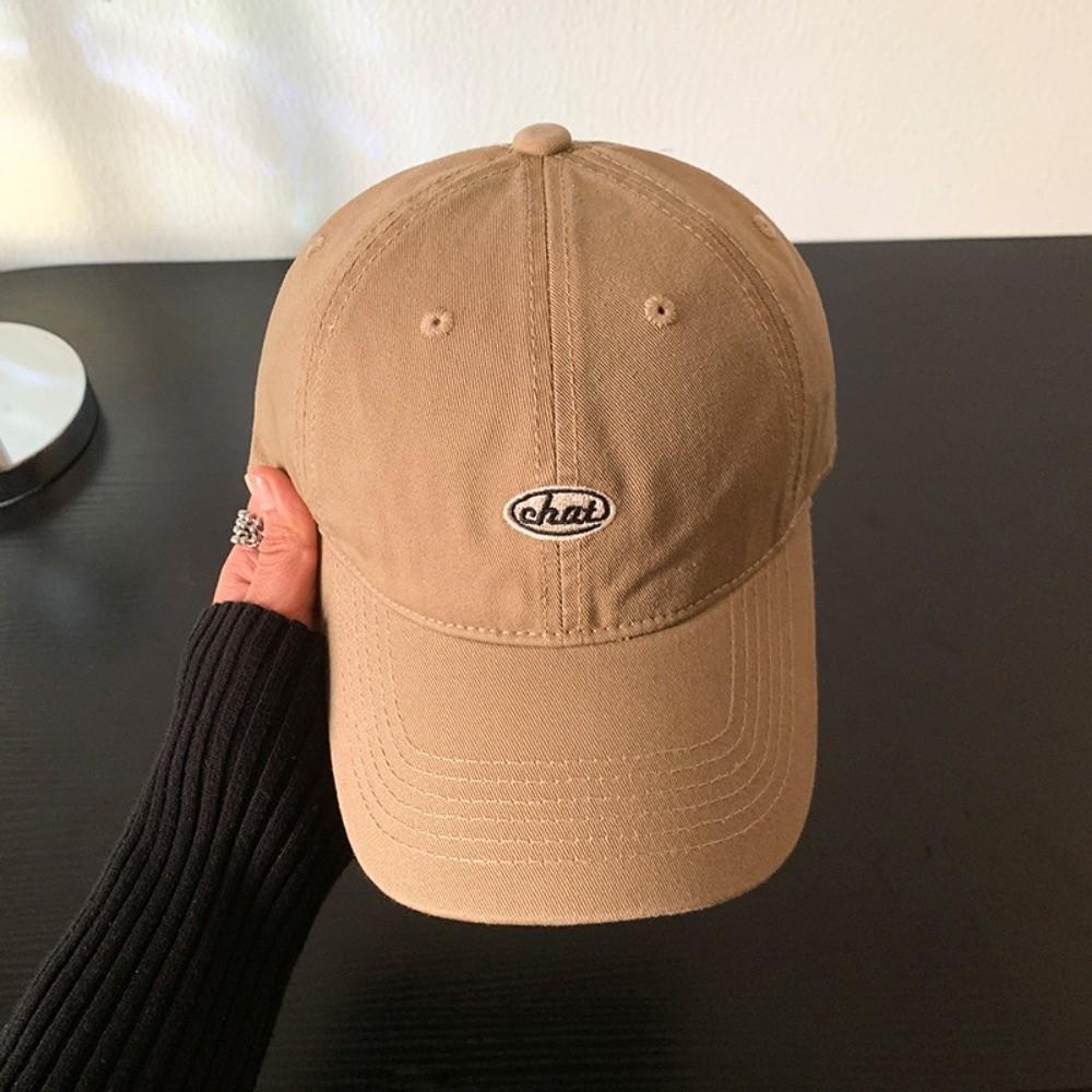 Embroidery Baseball Hat Korean Snapback Cap Casual Peaked Cap Men Women