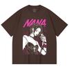 230 Gsm 100% Cotton Nana V1 Osaki Print Unisex Heavy Cotton T Shirt