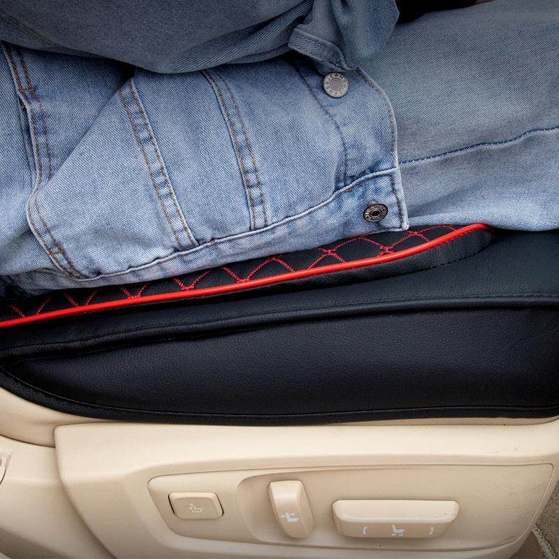 SEAMETAL Универсальный чехол на автомобильное сиденье Роскошная кожаная подушка Защитный коврик с полной защитой