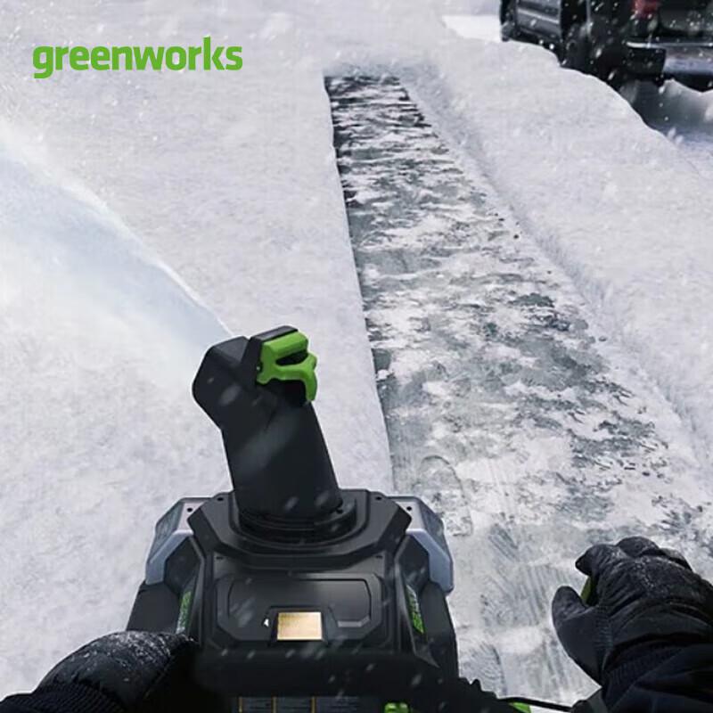 Greenworks 82V 22-inch Cordless Electric Snow Blower CN plug (adapter included)