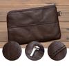 Cowhide Zipper Bag Retro Simple Coin Bag Storage Mini Bag