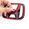 Honda Car Front & Rear Emblem Cover Sticker for City XR-V Civic Accord CR-V Inspire Envix Trunk Steering Wheel Center Badge ajl256