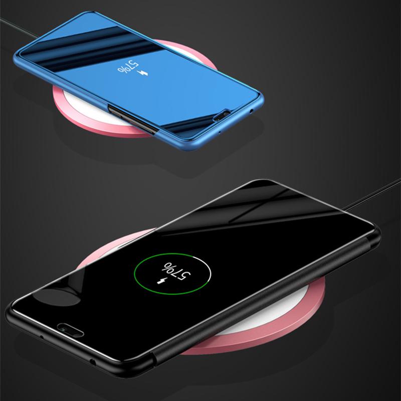 For Samsung Galaxy S26 Ultra S26Ultra Mirror Cover Smart View Leather Magnetic Book Stand Coque For SamsungS26 S26+ Plus 5G Case