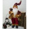 17" Standing Naughty Nice Santa Claus Christmas Figurine Figure Decoration for Christmas Ornament Xmas Tree Decor