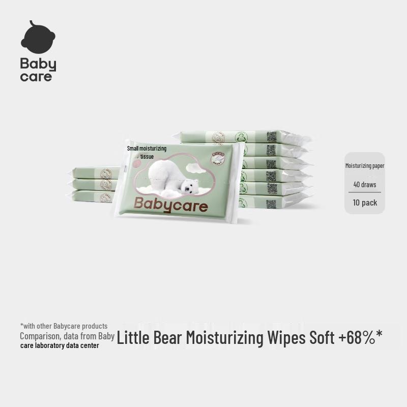 babycare Облачно-мягкие увлажняющие салфетки для лица