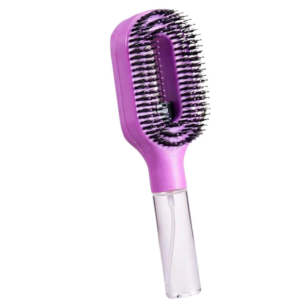 Water-Spray Hairbrush With Handle, One- Spray, -Frizz Hairbrush