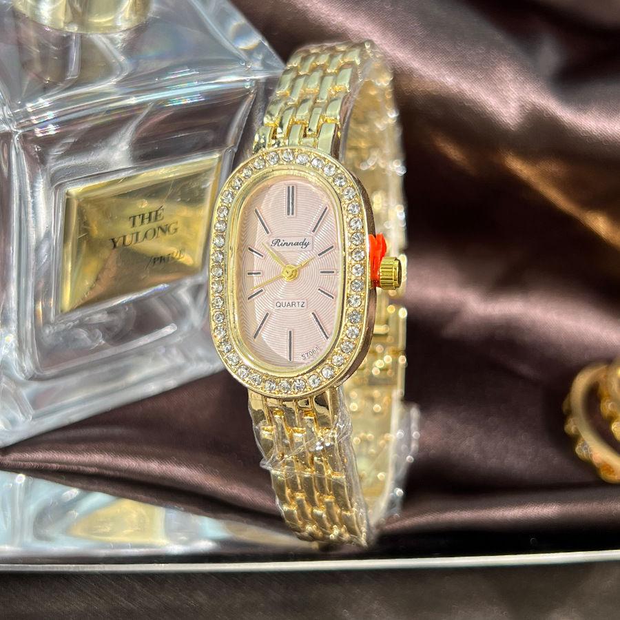 French Womens Luxury Crystal Women Bracelet Watches Fashion Diamond Ladies Quartz Watch Steel Female Party Wristwatch Elegant