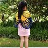 Shoulder Straps Butterfly Wings Costume Cloak Fancy Fairy Shawl  Kids