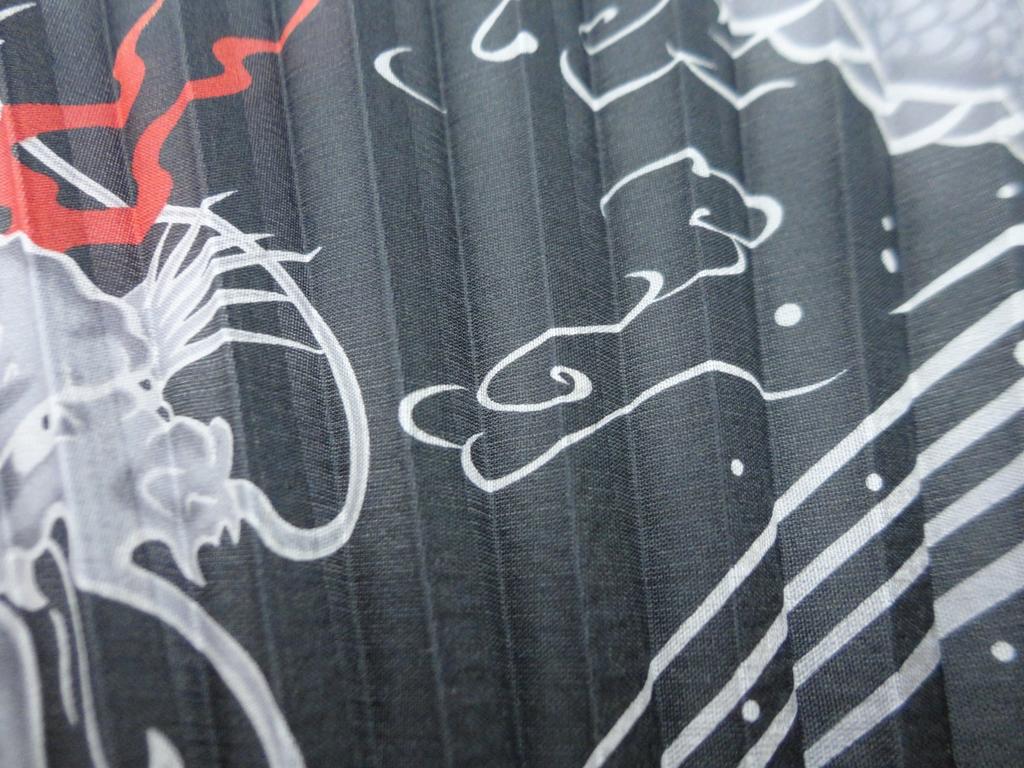 Кёсукэ Веер Чехол и Сумка Японский Набор, Стиль, Юката, Шёлк, Кошка, Розовый, К-109