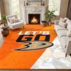 Anaheim Ducks Carpet Door Mat for Living Room or Bedroom Protective Mat Under Chair Office Decoration Christmas Gift Birthday Present