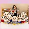 Hoodie Cartoon Crayon Shinchan Plush Toy Stuffed Doll Decoration Kids Gift