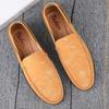 Обувь из коровьей кожи. Мужские лоферы. Удобная повседневная обувь. Мужская обувь для вождения. Мокасины. Мужская обувь на плоской подошве.