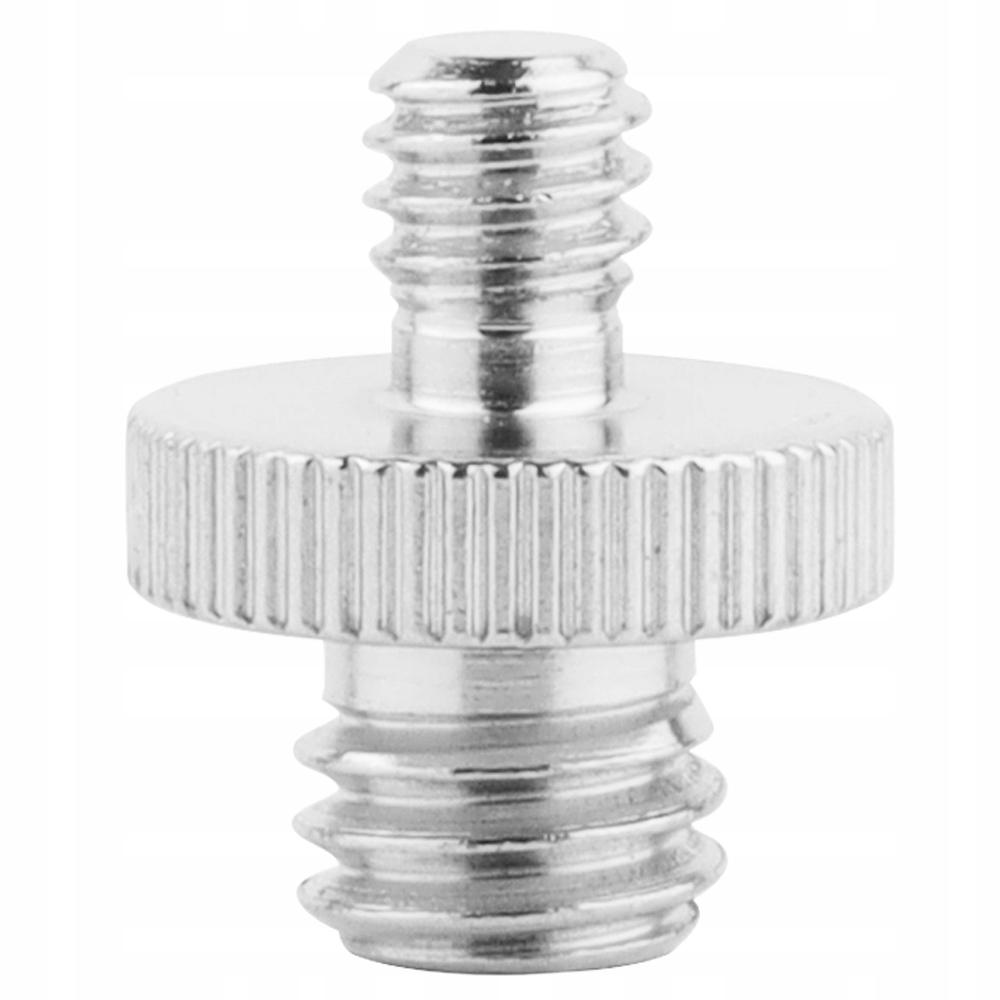 Adapter connector photographic screw 1/4" - 3/8 tripod male adapter