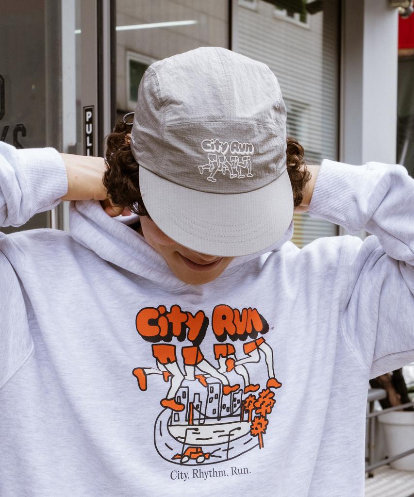 Кепка City Runners от BIGWAVE COLLECTIVE (серый)