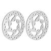 2PCS 6 Holes Bike Brake Disc Stainless Steel Mountain Bike Brake Disc  Brake Upgrade Part