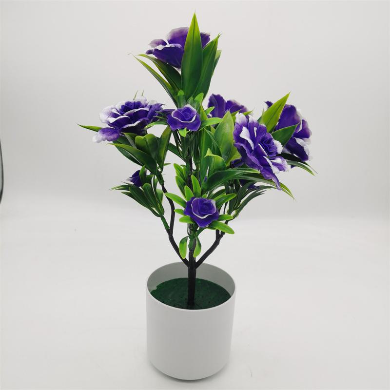 Новый букет из искусственных пионов и роз в виде бонсай для украшения дома