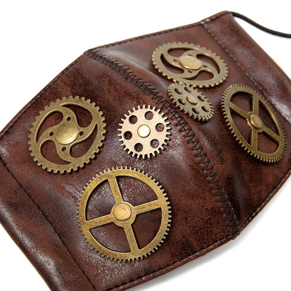 Halloween steampunk festival masquerade party dust mask
