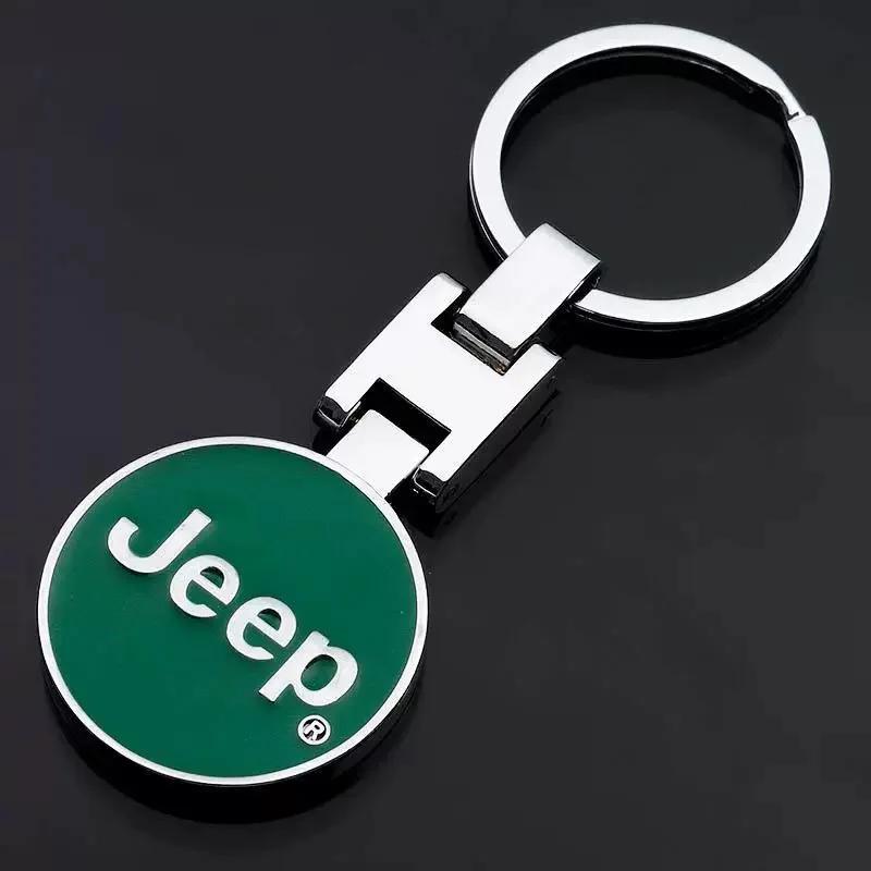 Для автомобиля Jeep Брелок с эмблемой styling Брелок Аксессуары Для Jeep Grand Cherokee Wrangler JK Gladiator Compass Renegade Patr