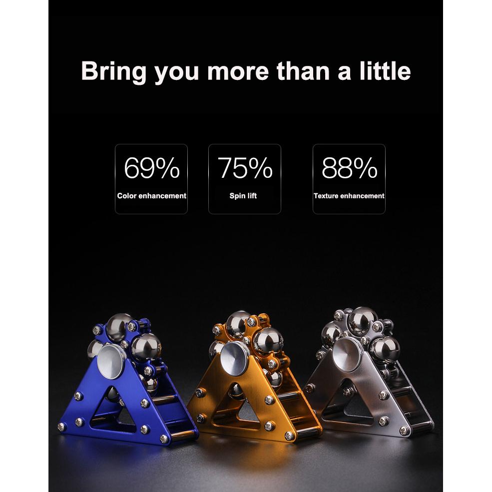 Металлические спиннеры-клубок, игрушка для взрослых, облегчение тревоги, СДВГ, аутизм, детский подарок для мальчиков, летающие крутые мини-подшипники, роликовая шестерня из нержавеющей стали, вращение