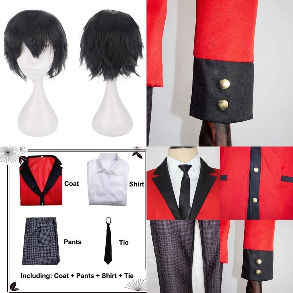 Костюм для косплея Kakegurui Jabami Yumeko Ryota Suzui, выполненный из прочной ткани и с идеальными швами для праздничных мероприятий