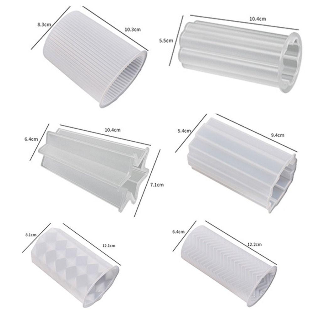 Глиняные инструменты, форма для свечей, силиконовый цилиндр, форма для свечей, формы для торта, смолы, змеиный конус, 3D художественная восковая форма