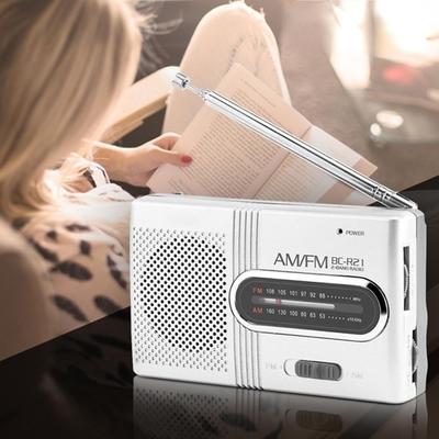 Многоцелевой портативный AM/FM мини-радио, универсальные стереодинамики, приемник, музыкальный плеер