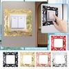 (MNGF)  Sticker Home Decor Wall Mirror Style Photo Frames For Shop