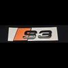 3D ABS Chrome Green Yellow Purple Blue Black Logo S3 Emblem Sticker Car Rear Trunk Badge For Audi S3 8V 8P 8L 8Y S 3 Accessories