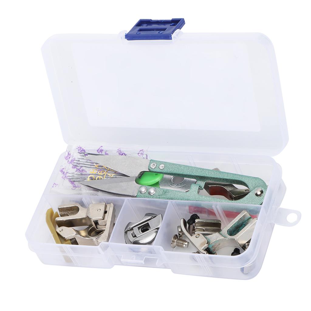 Аксессуары для швейной машины Иглы Набор прижимных лапок Монтажные винты Нитевдеватель Инструмент для удаления