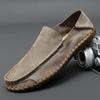Fashion Genuine Leather Comfortable Casual Shoes Men Loafers Plus Size 47 Shoes Men Flats Breathable Driving Shoes Men Moccasins
