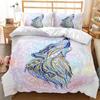 3D Bohemian Bedding Set King Queen Bed Duvet Cover Pillowcases 2/3pcs Animal Cover Set Kid Adult Gift Exotic Style