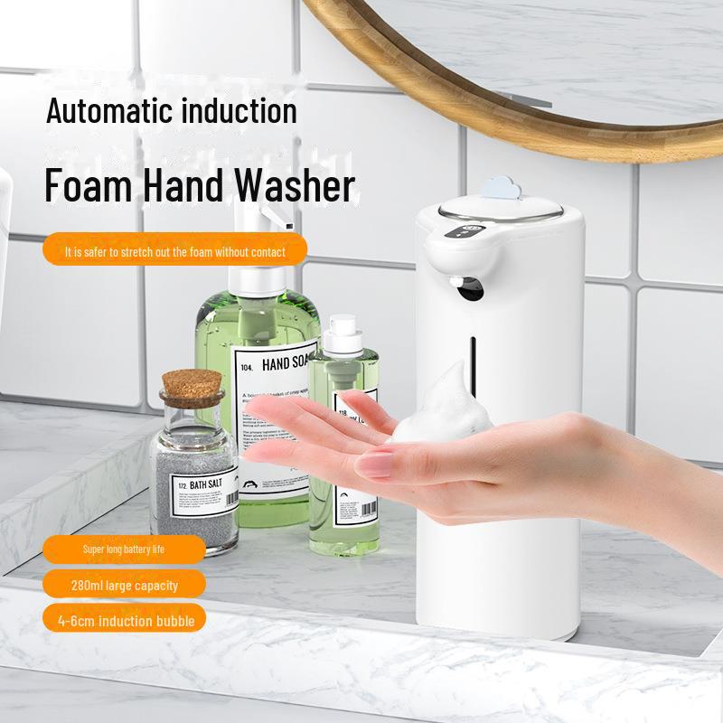 Перезаряжаемый интеллектуальный дозатор пенного мыла для рук и мобильных устройств
