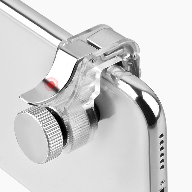 Металлический смартфон, мобильный игровой триггер для мобильного геймпада PUBG, кнопка огня, клавиша прицеливания L1 R1 Shooter