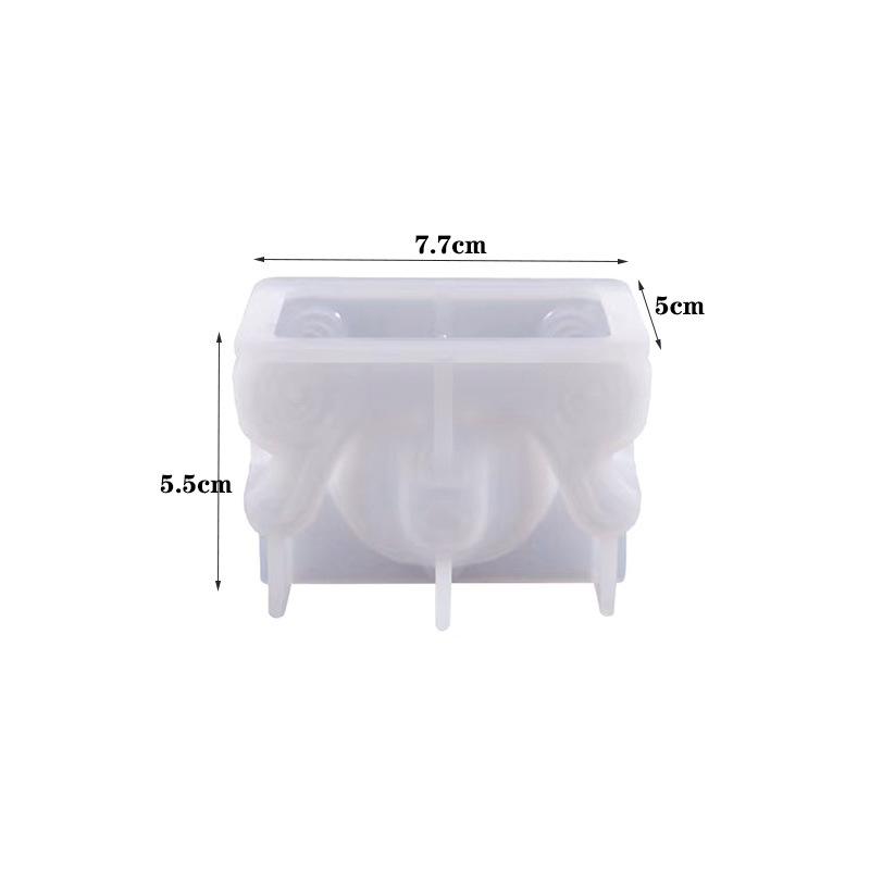 Форма для свечей своими руками в форме тыквы, форма для свечей, форма для ароматерапии, силиконовая форма для свечей, форма для аромавоска, мыла, свечей на Хэллоуин