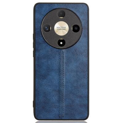 Чехол для Honor Magic6 Lite 5G/X9b 5G с текстурой коровьей кожи и строчкой