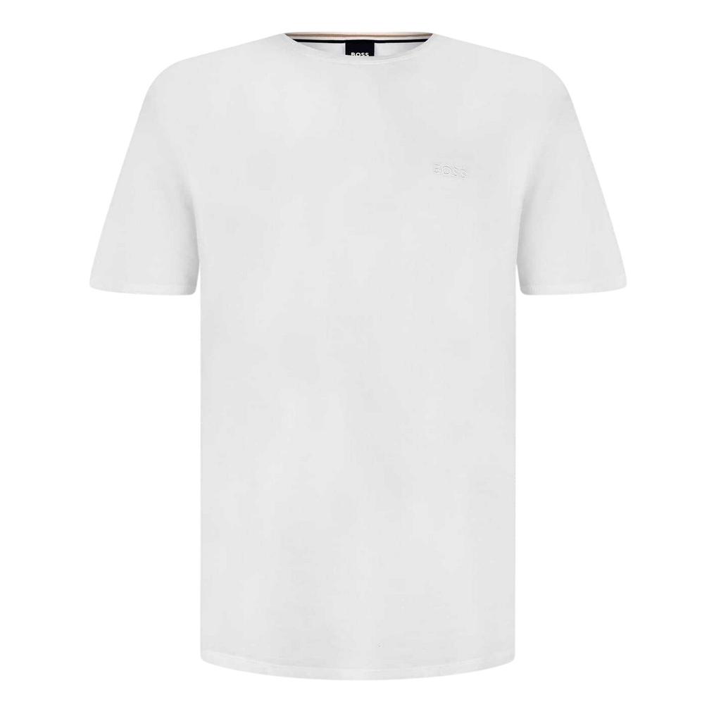 Boss Mens Mixmatch Crew Neck Short-Sleeved T-Shirt