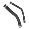 52100131AD 52100132AB Fuel Tank Filler Hose with 4 Clamps for Jeep XJ Cherokee 1997 1998 1999 2000 2001