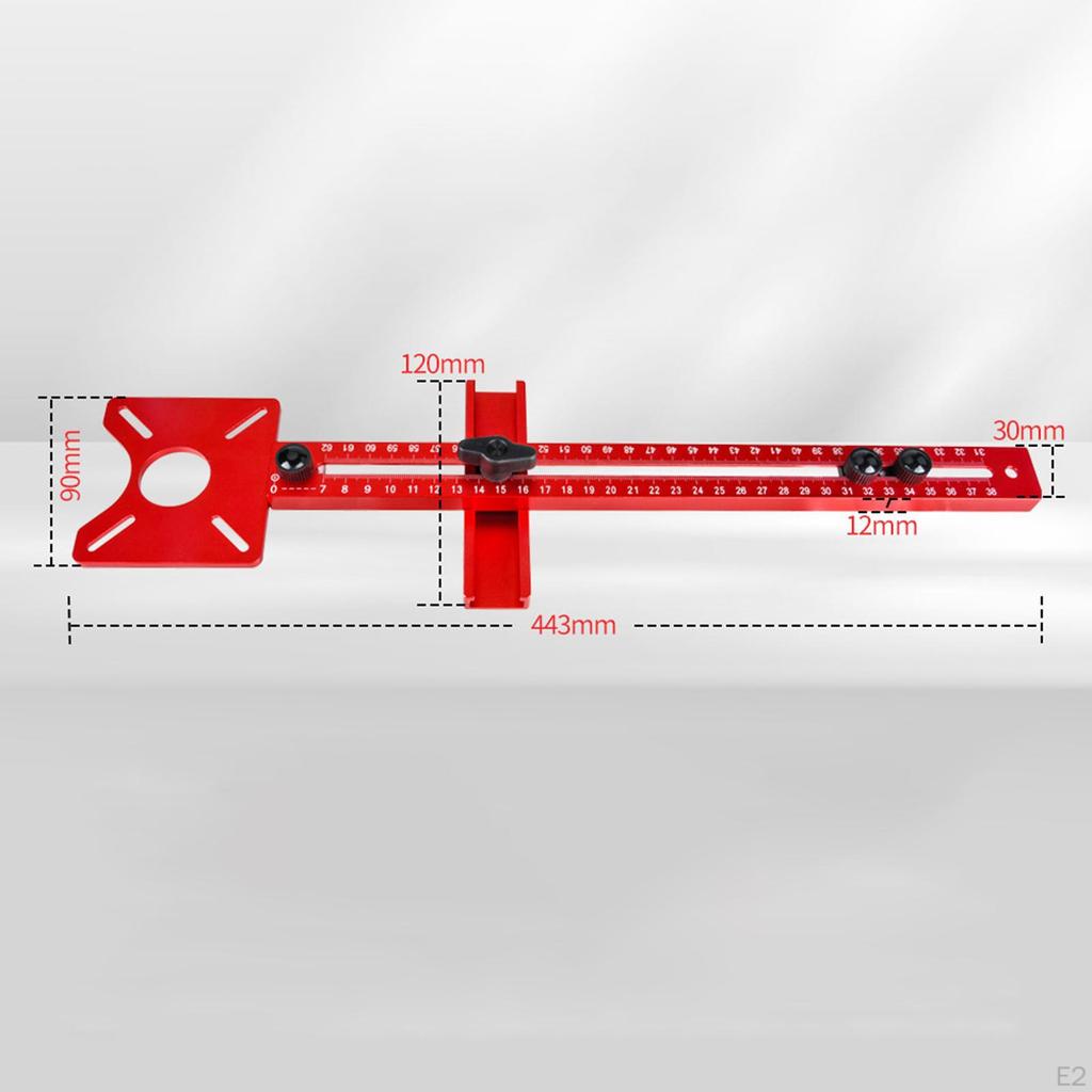 Фрезерный круг для обработки дерева, основание для прорезки пазов, многоцелевой регулируемый аксессуар из алюминиевого сплава