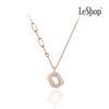 [LeShop] Ожерелье с оленем из 14-каратного золота (Позолоченный)_LJ0528BRN