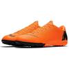 Nike Mercurial Vapor 12 Academy Comfortable Versatile TF (Rubber Studs) Non-Slip Durable Soccer Shoes Men Sneaker Orange AH7384-810