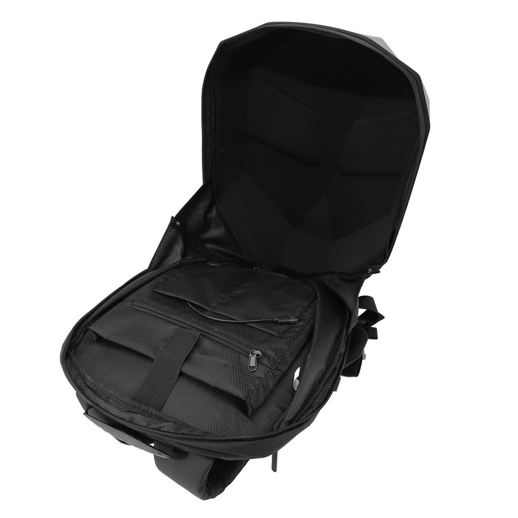 Светодиодный рюкзак DIY Pattern Hard Shell Шлем Сумка для ноутбука Мотоциклетный рюкзак для велоспорта Путешествия