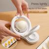 ABS Slicer Яйцерезка 3-в-1 Century Egg Divider Необычный Яйцерезка Кухонные Гаджеты
