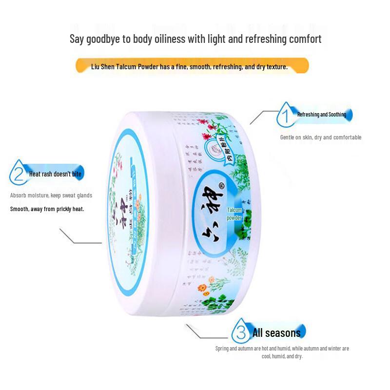 Детская присыпка Liushen