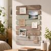 8PCS Polyester Fiber Bulletin Board Strip Adhesive Tabs Included Wall Decor Sticker  Home Office
