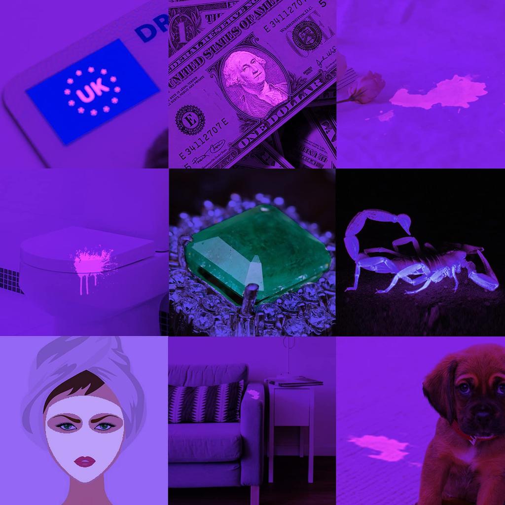 Ручной светодиодный фонарик DuraBrite COB 365 нм УФ USB Компактный и идеальный для минералов и флуоресцентного отбеливателя Серый фонарик, Фонарик, Ручка-фонарик, Прожектор,