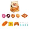 Миниатюрные продукты Игрушки для девочек Кухонный игровой набор Симулятор Игрушка для нарезки Хлеб Нож для торта для ролевых игр Еда Дети Ребенок