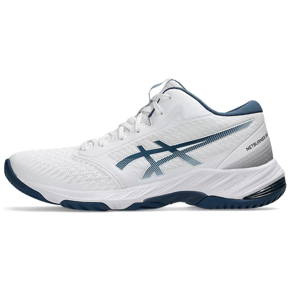 Asics Мужские кроссовки Netburner Ballistic FF 3 MT White Vintage Indigo 1051A074-103