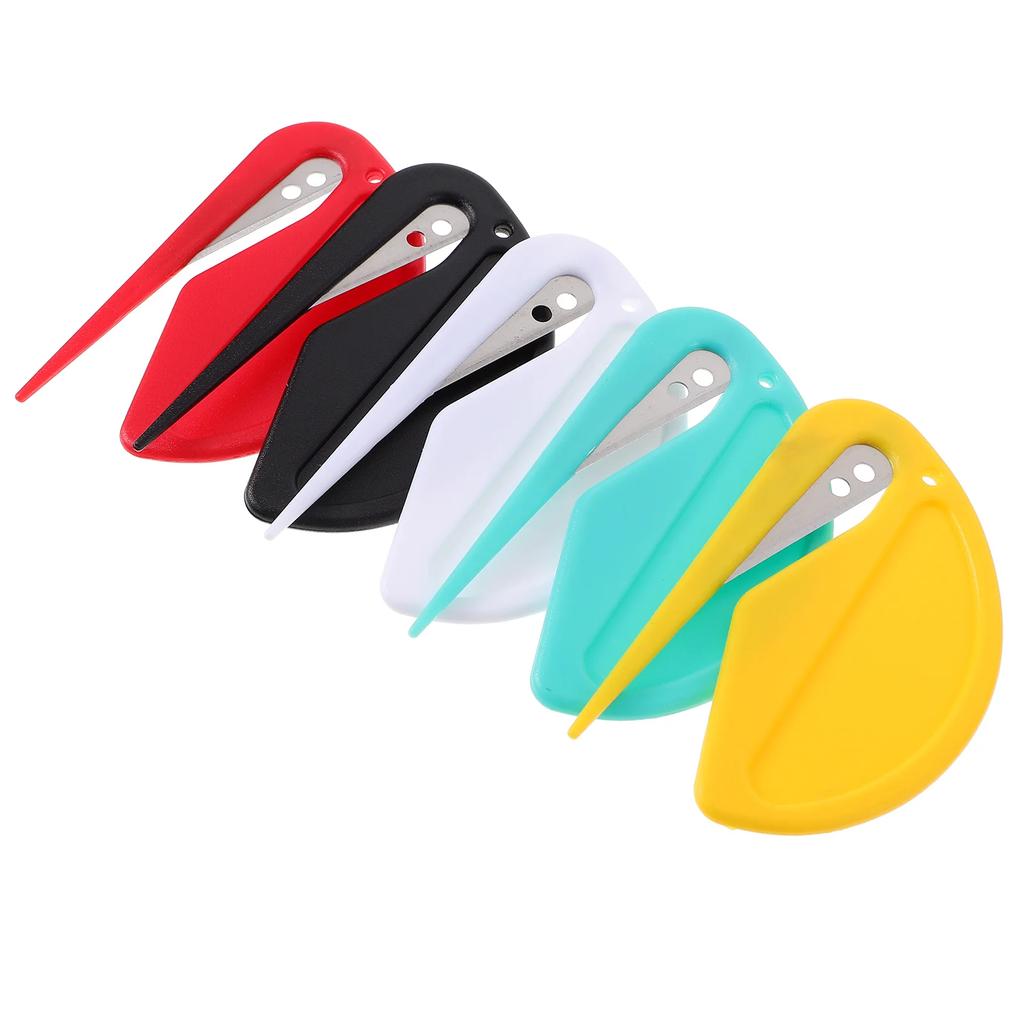 1PCS Plastic Sewing Tools Mini Portable Small Utility Knife Seam Ripper Pocket Sized Craft Cutter Letter Opener Paper