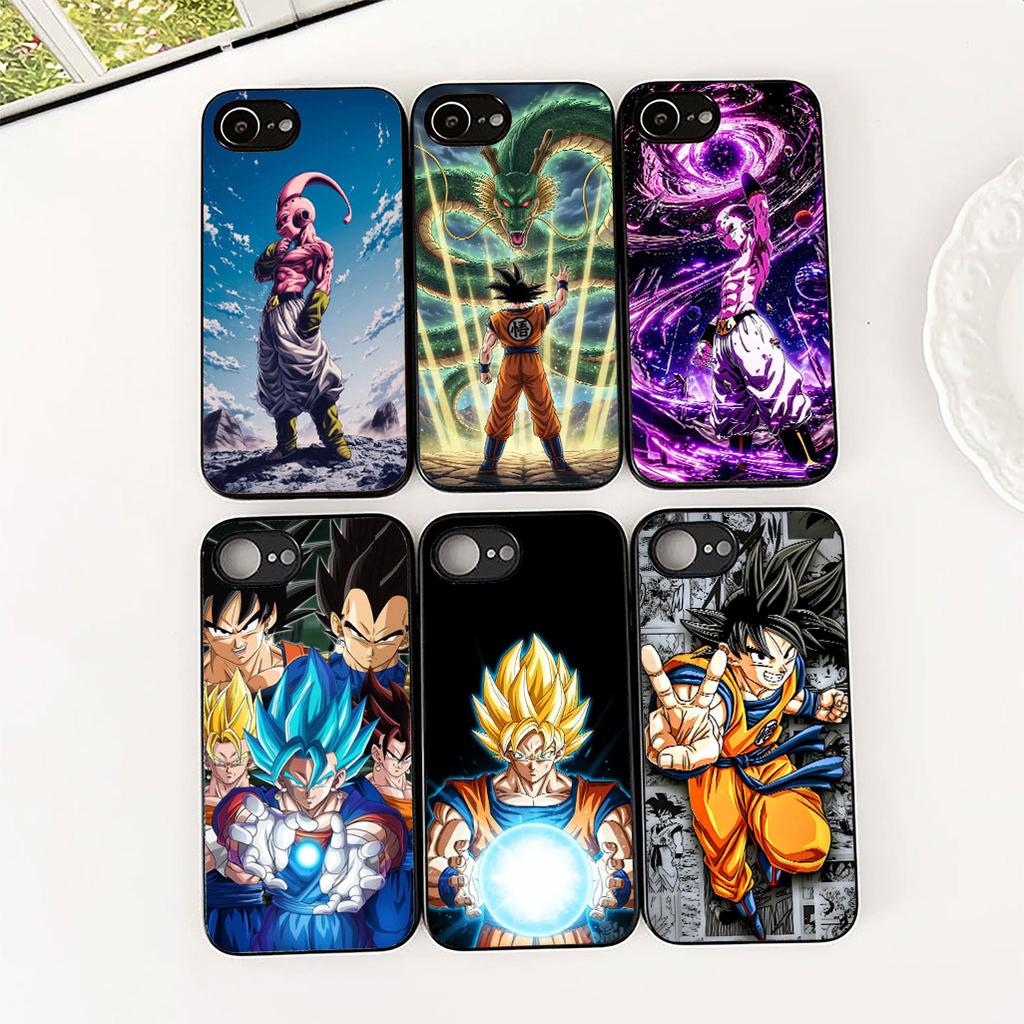Cover for Samsung Galaxy S24 S25 S23 FE Ultra Plus S7 Edge S25+ S23+ A56 5G Phone Case Super Majin Buu Dragons Gokus Balls